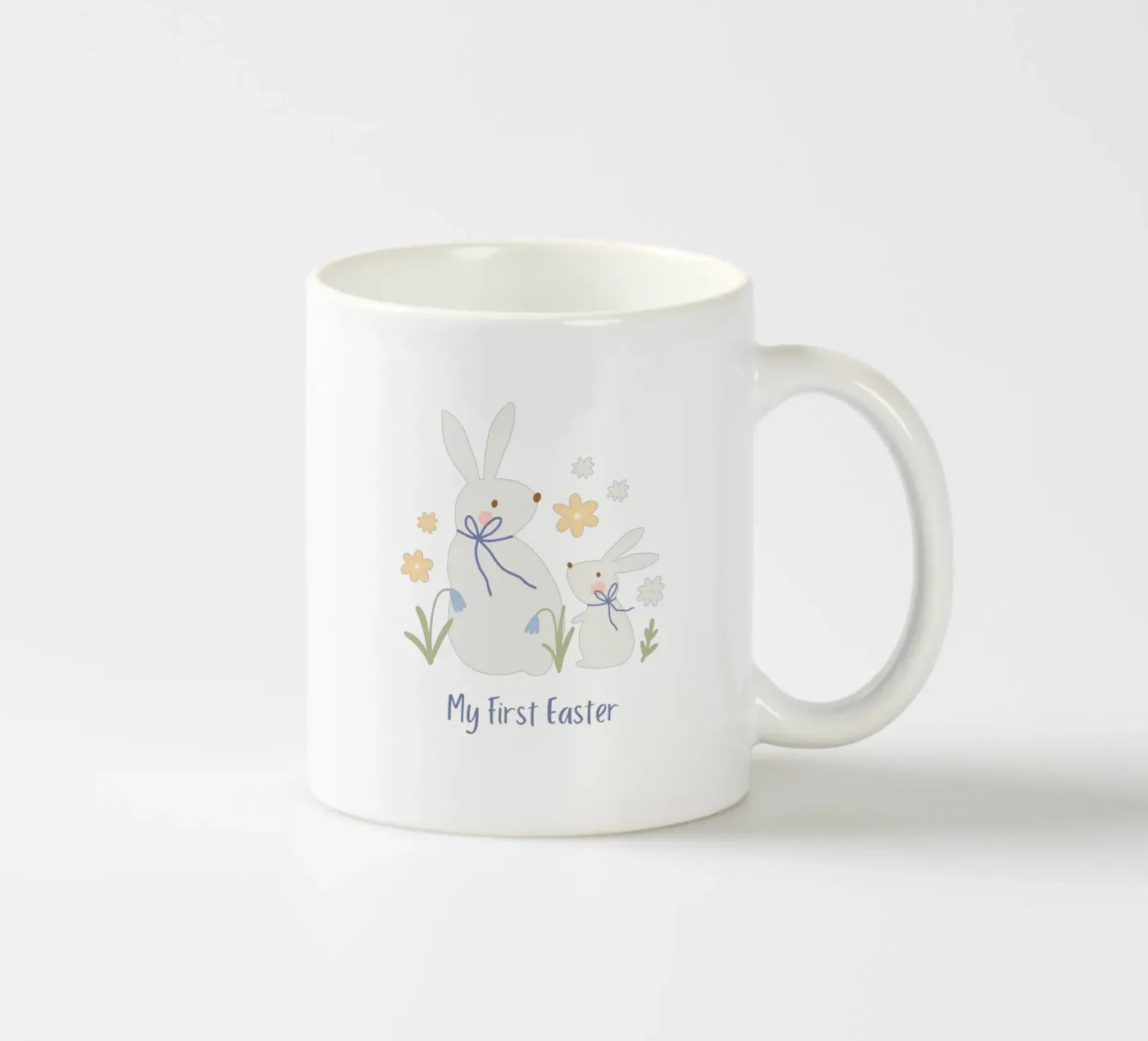 my first easter ceramic mug by khoailang