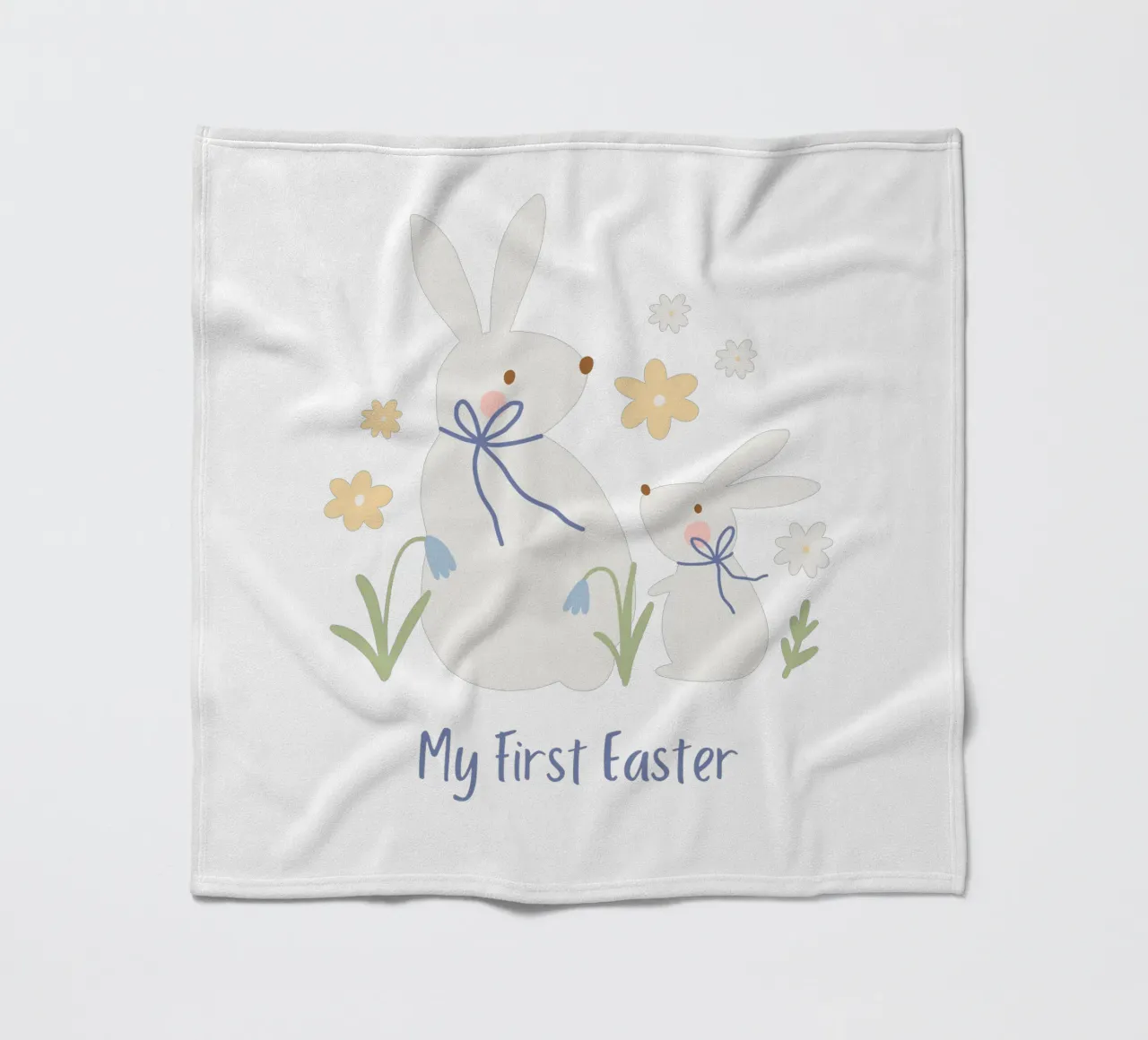 my first easter fleece blanket by khoailang