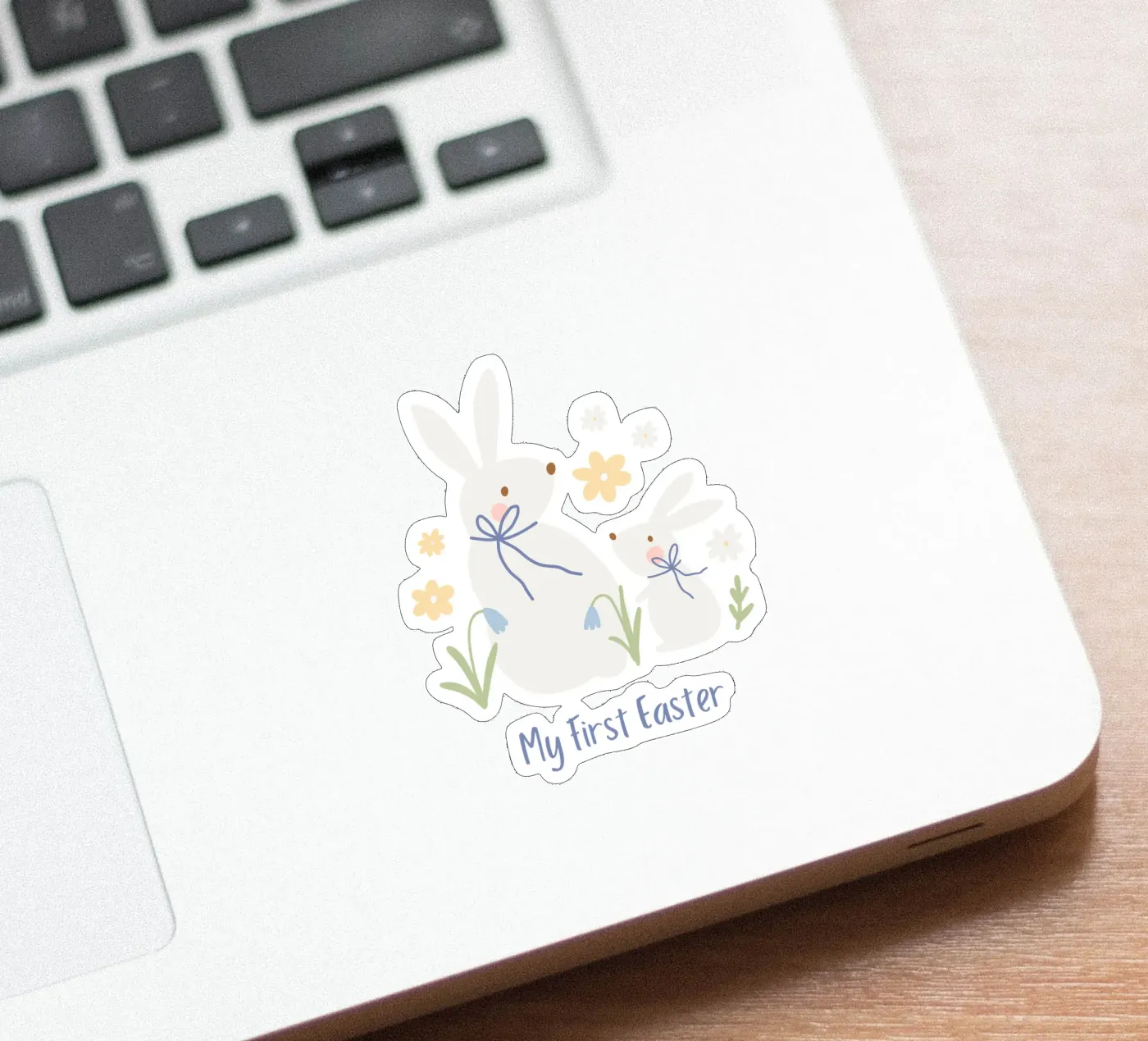 la mia prima pasqua adesivo da khoailang