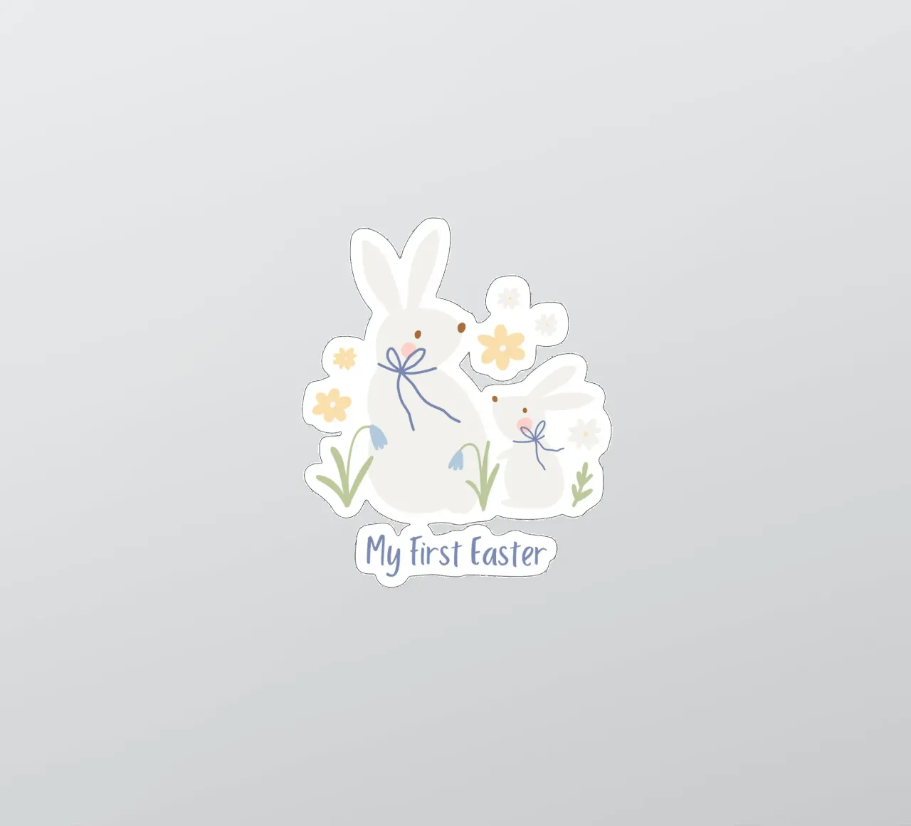 my first easter sticker by khoailang