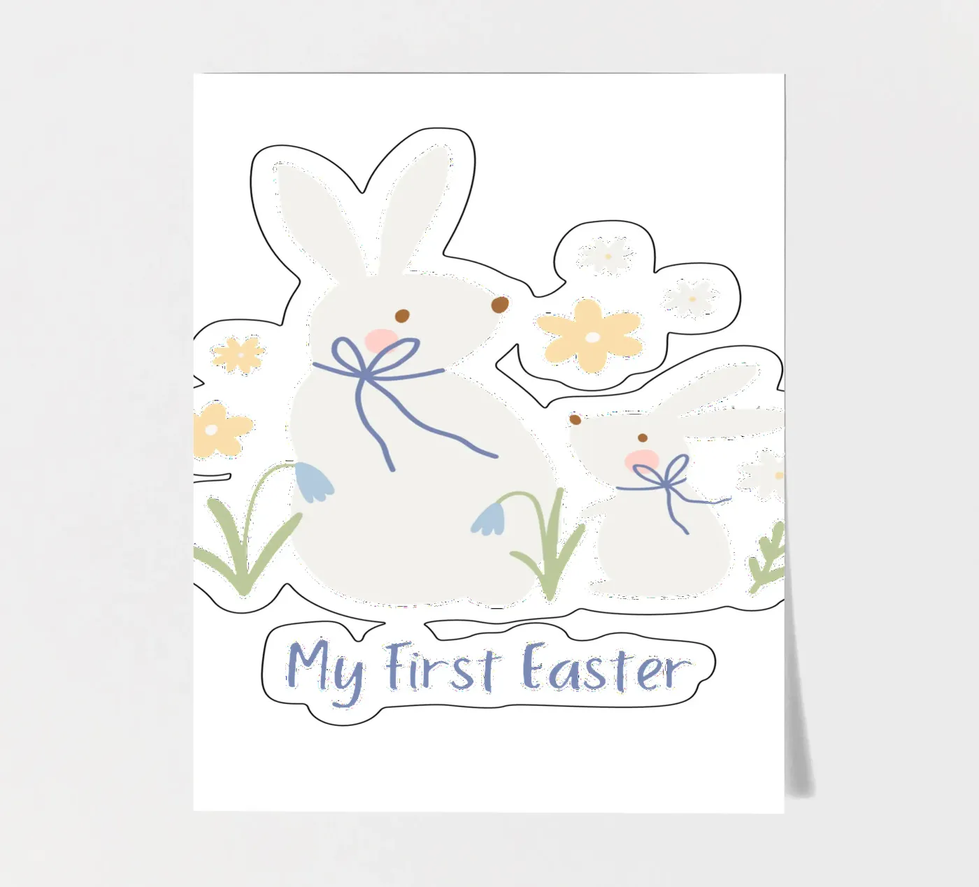 my first easter sticker sheet by khoailang