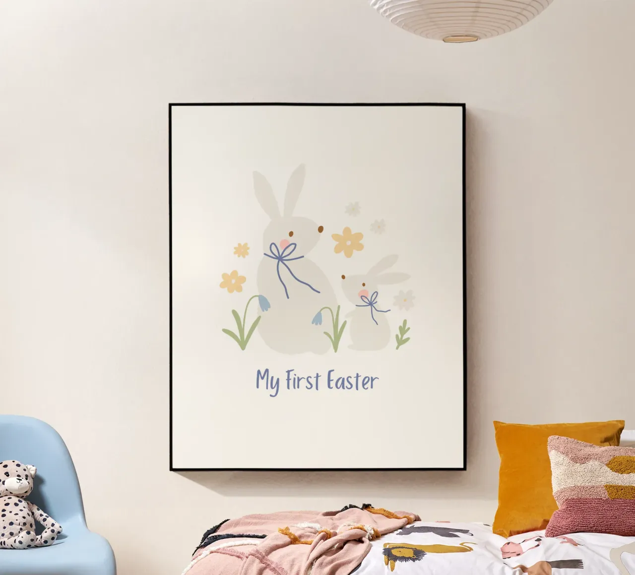 my first easter plexiglas de khoailang