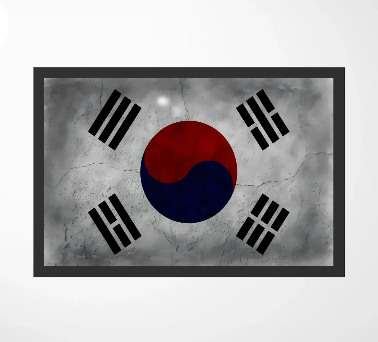 Corea del Sud bandiera d'epoca zerbino da Joshua A Holmes