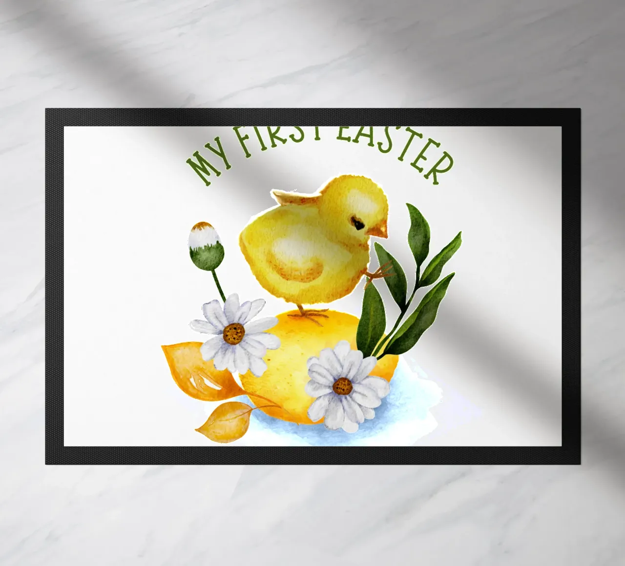 my first easter doormat by khoailang