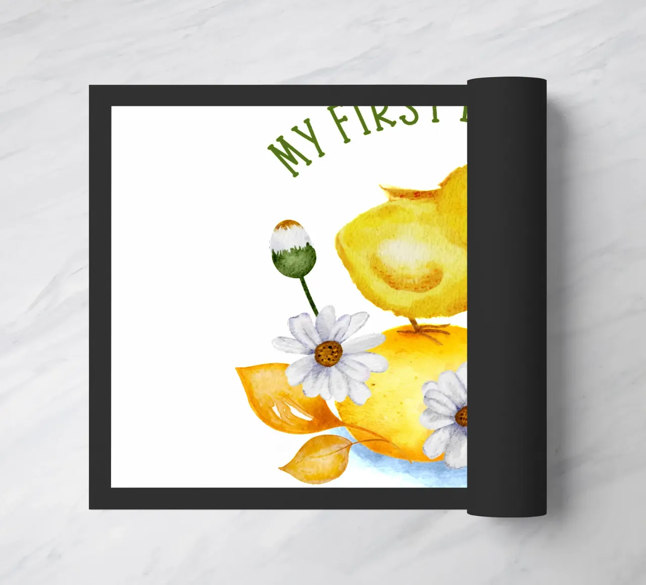 my first easter doormat by khoailang