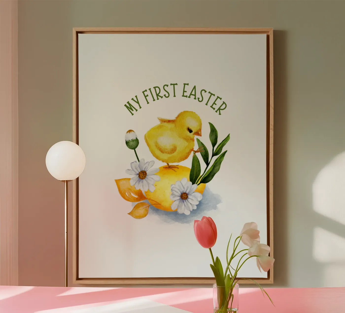 mein erstes Ostern Leinwand von khoailang