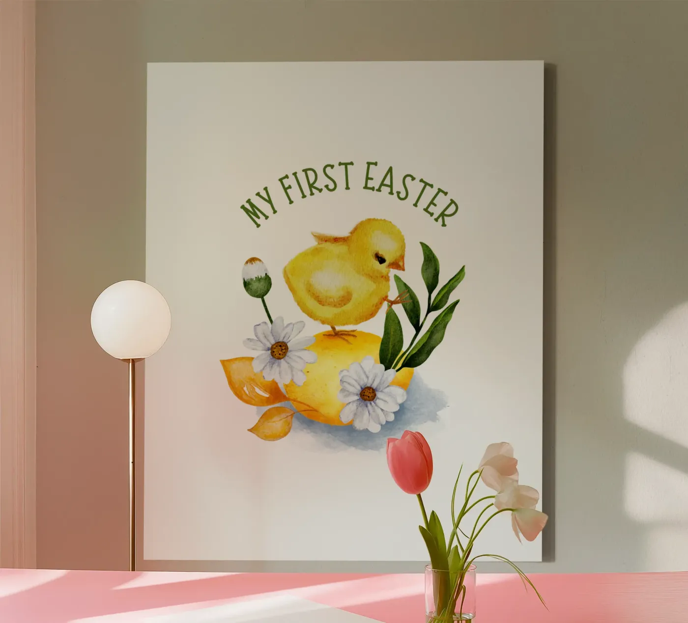 mein erstes Ostern Leinwand von khoailang