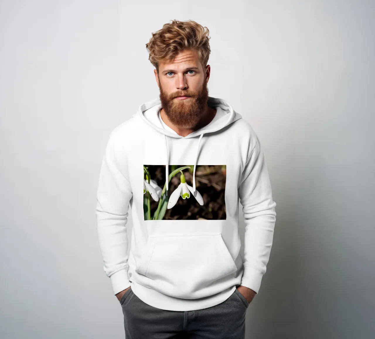Bucaneve in primavera felpa con cappuccio da Marcus Beckert | Fotografie