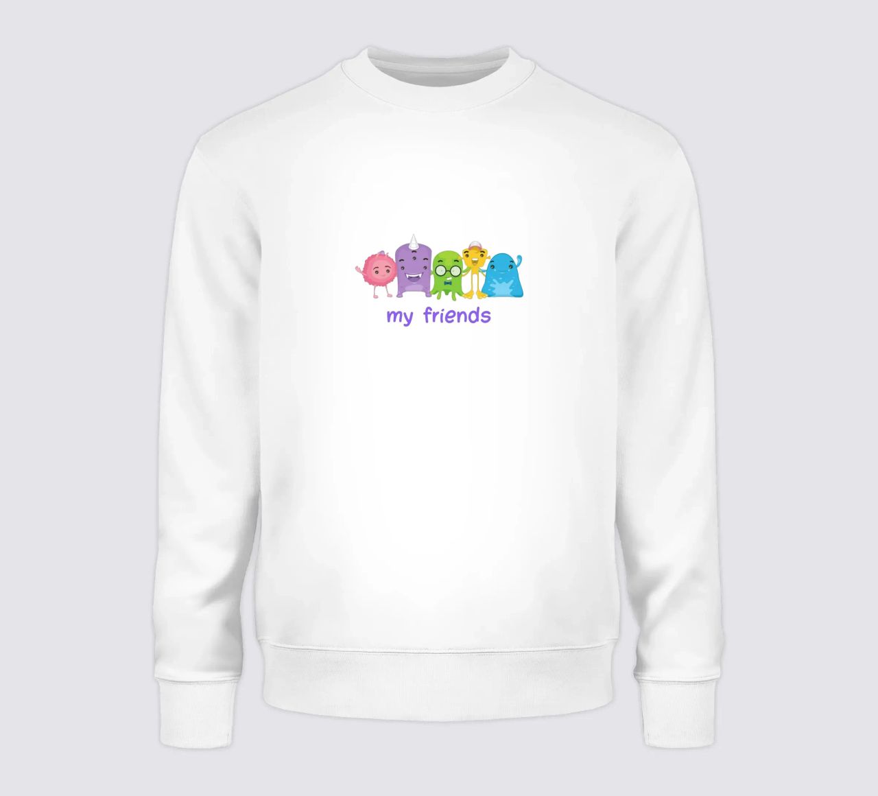 mis amigos sudadera de khoailang