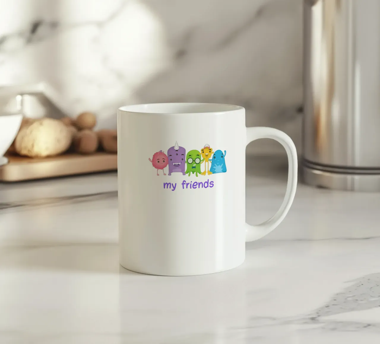 i miei amici tazza in ceramica da khoailang