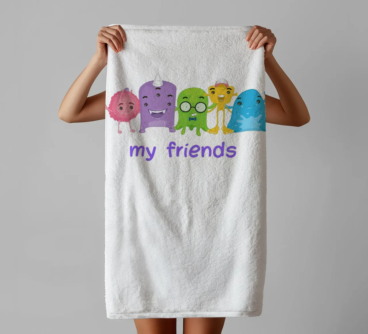 my friends towel by khoailang