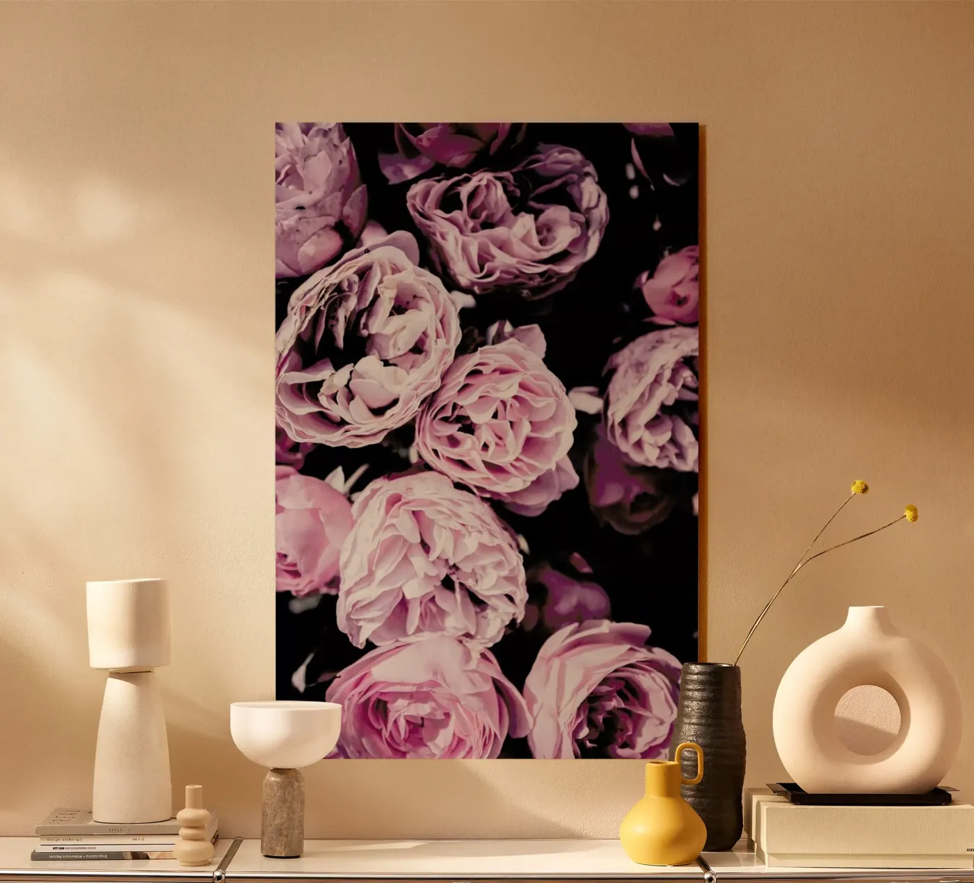 Pink Flowers III plexiglass da Victoria Frost