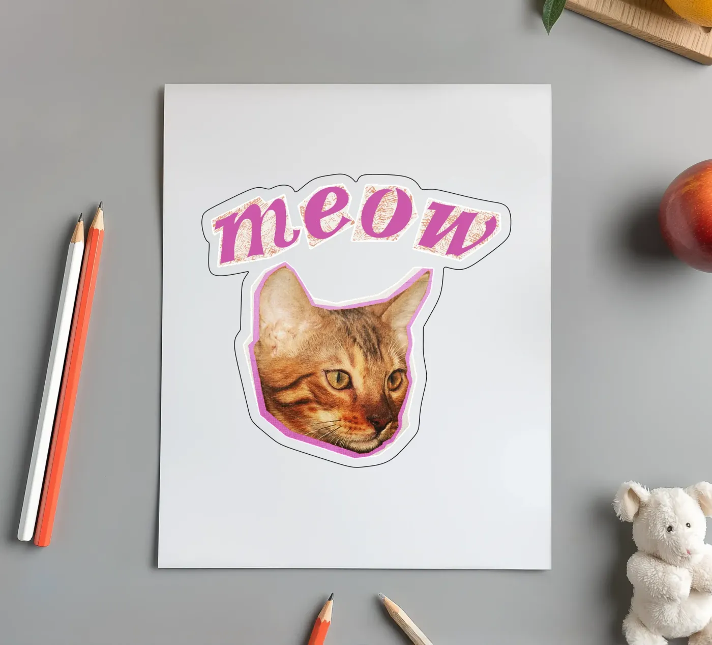 Meoz sticker sheet by khoailang