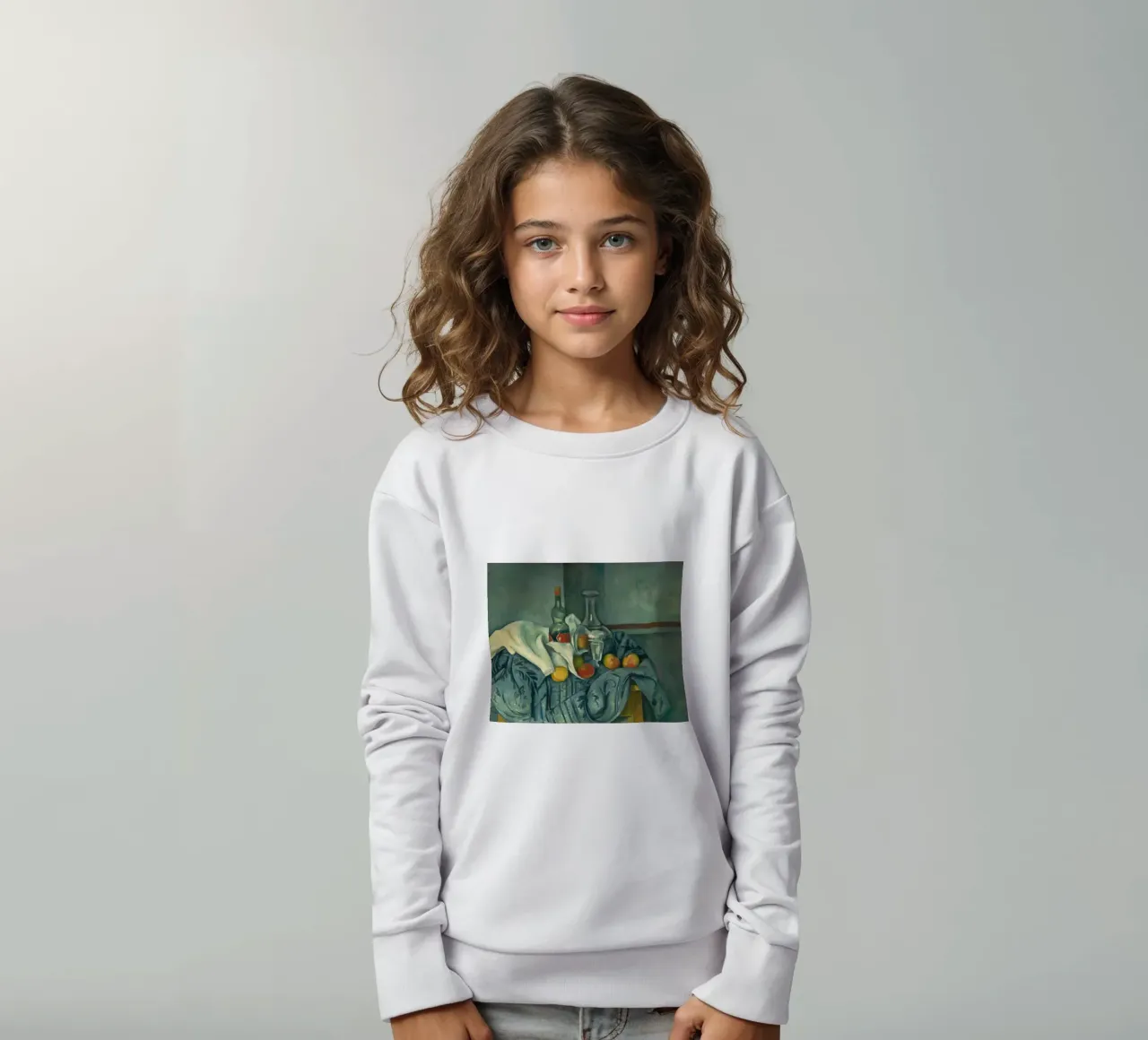Paul Cézanne - The Peppermint Bottle kids sweatshirt by William Store