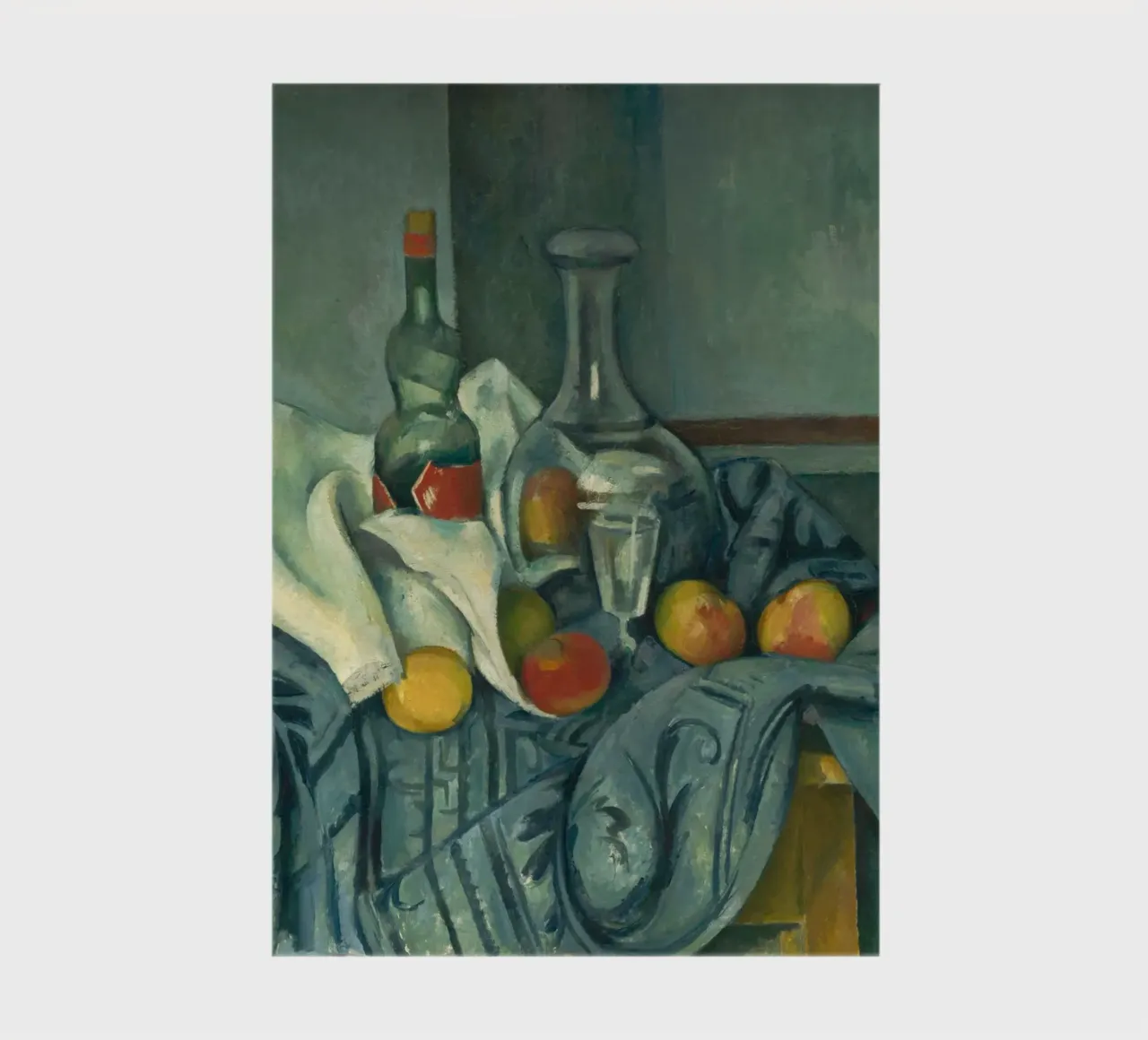 Paul Cézanne - The Peppermint Bottle notebook by William Store