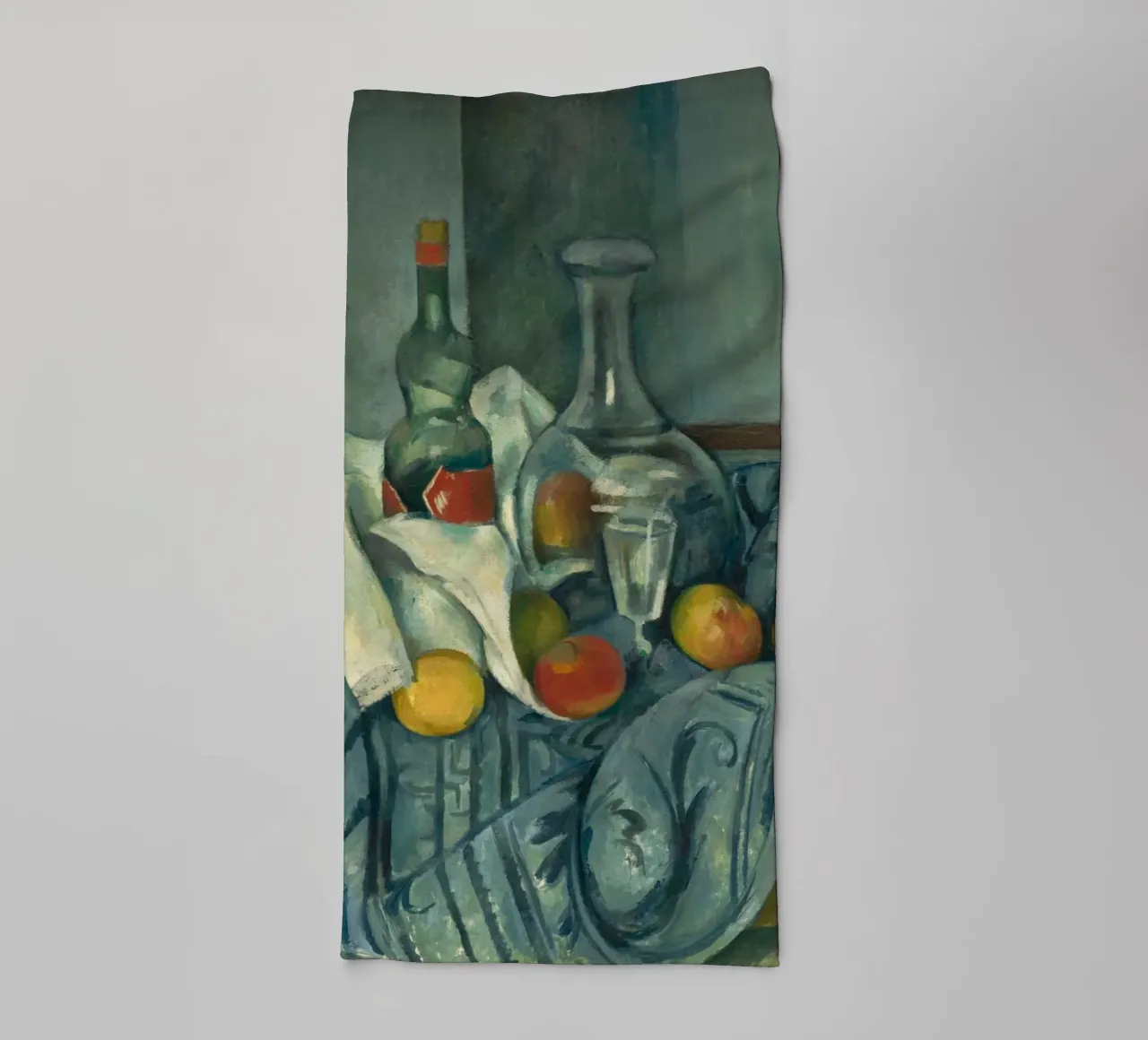 Paul Cézanne - La bottiglia di menta piperita asciugamano da bagno da William Store