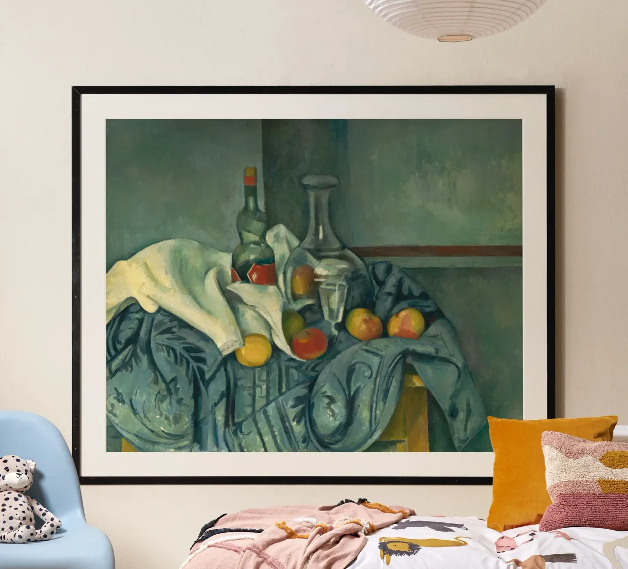 Paul Cézanne - La bottiglia di menta piperita carta hahnemühle da William Store