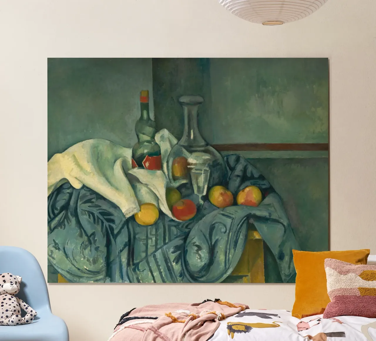 Paul Cézanne - La bottiglia di menta piperita carta hahnemühle da William Store