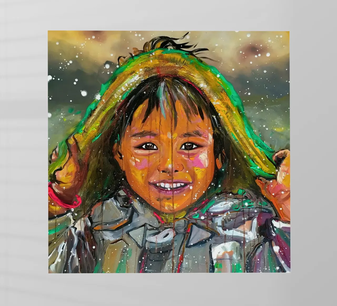A Smile from Nepal pellicola backlit da Happy 😃 Art 🎨 by Christine Schnoell