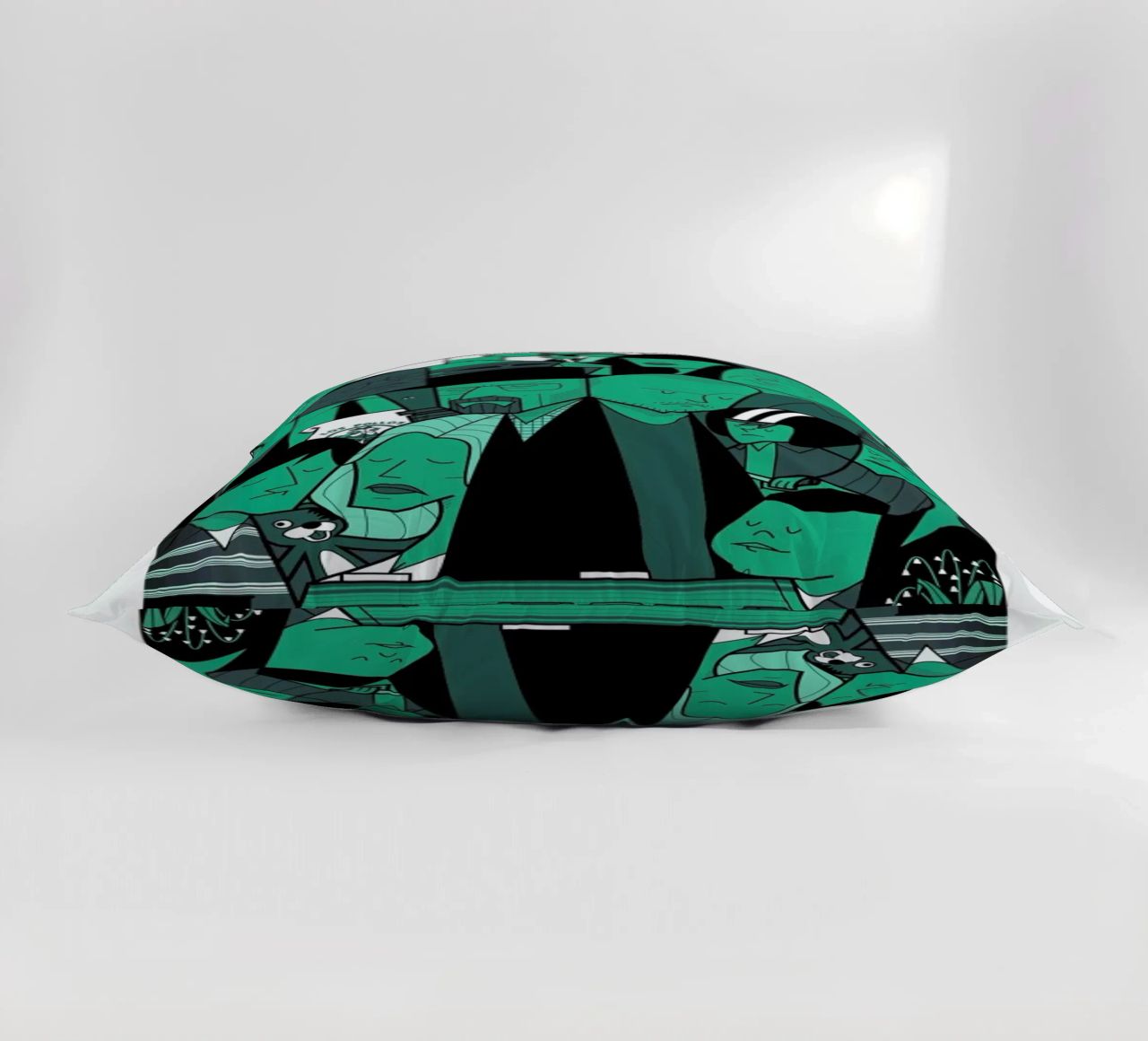 I'm the one who knocks - green version cuscino da Ale Giorgini