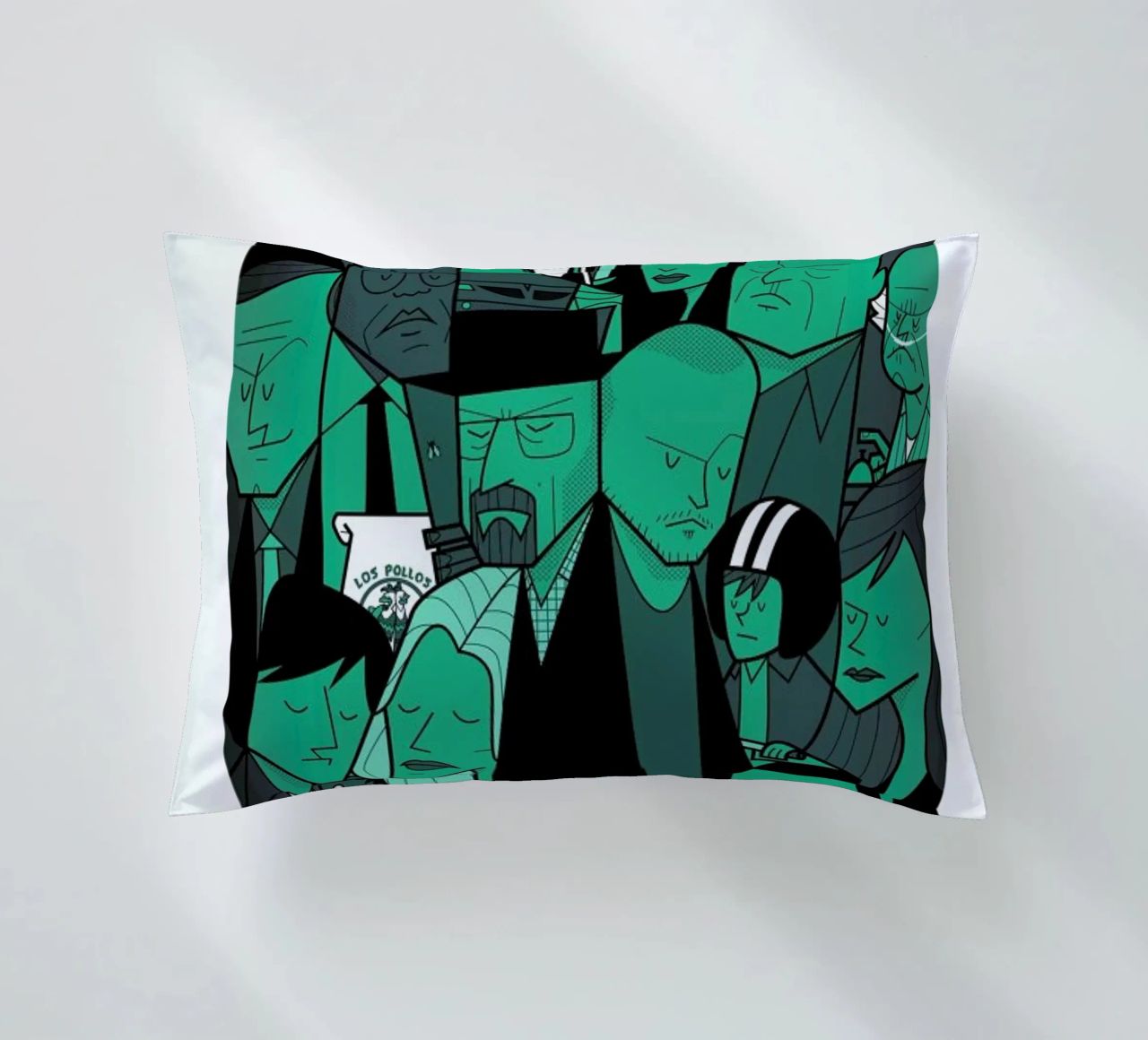 I'm the one who knocks - green version cuscino da Ale Giorgini