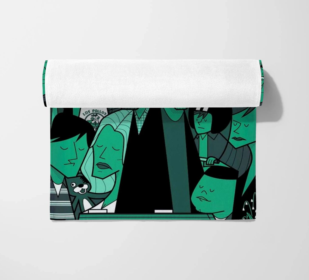 I'm the one who knocks - green version telo mare da Ale Giorgini