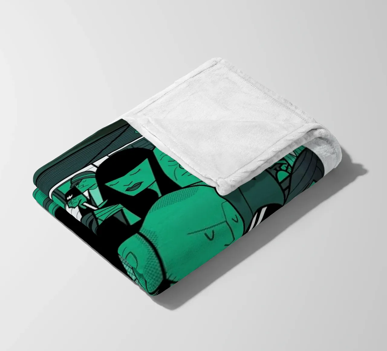 I'm the one who knocks - green version coperta in pile da Ale Giorgini