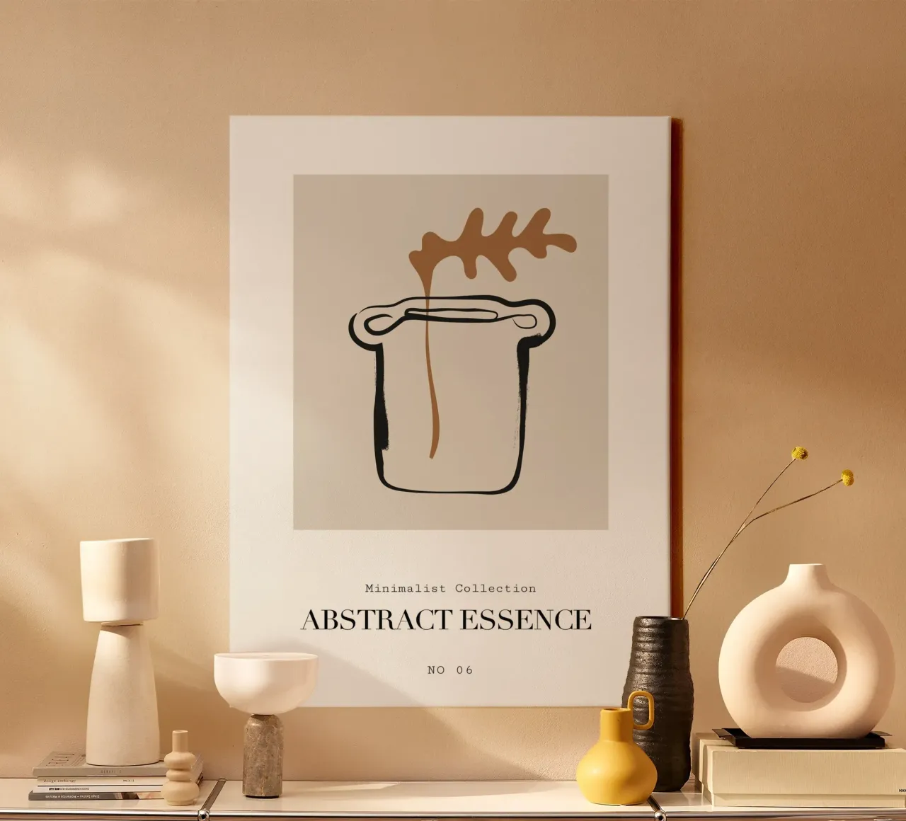 Abstract Essence No 01 tela da treechild