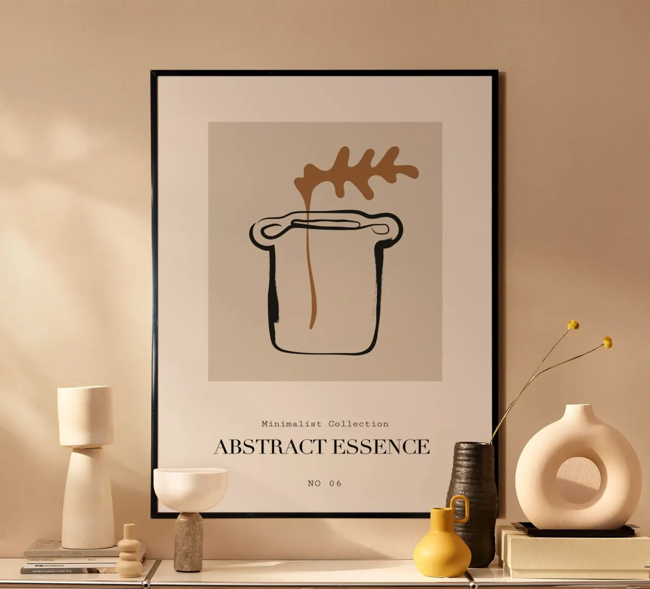 Abstract Essence No 01 carta hahnemühle da treechild