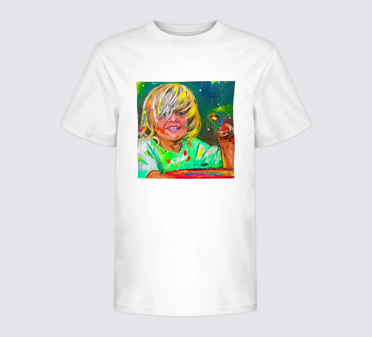 Be creative! Kinder T-Shirt von Happy 😃 Art 🎨 by Christine Schnoell
