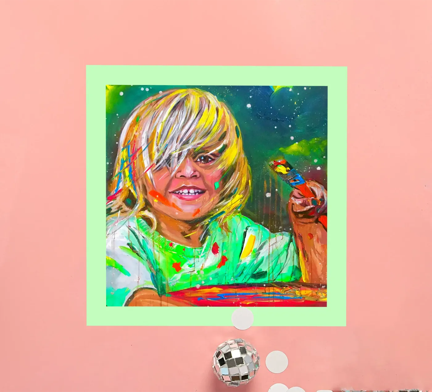 Be creative! sticker by Happy 😃 Art 🎨 by Christine Schnoell