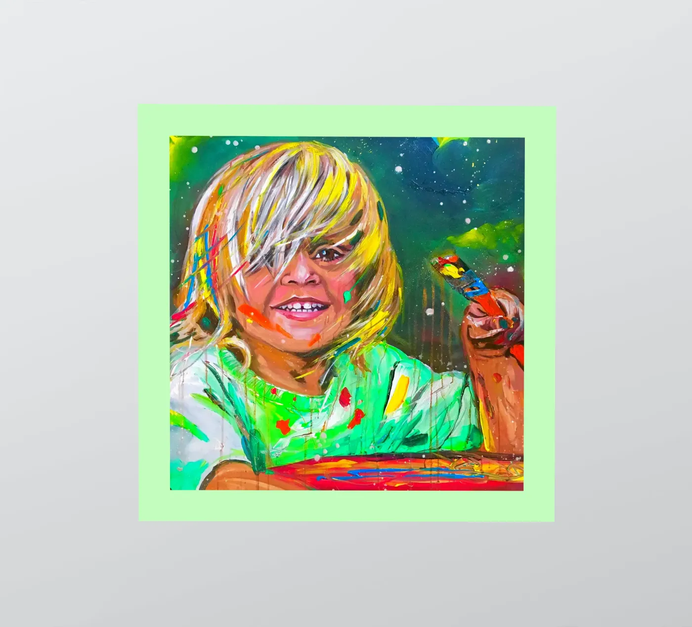 Be creative! sticker by Happy ๐ Art ๐จ by Christine Schnoell