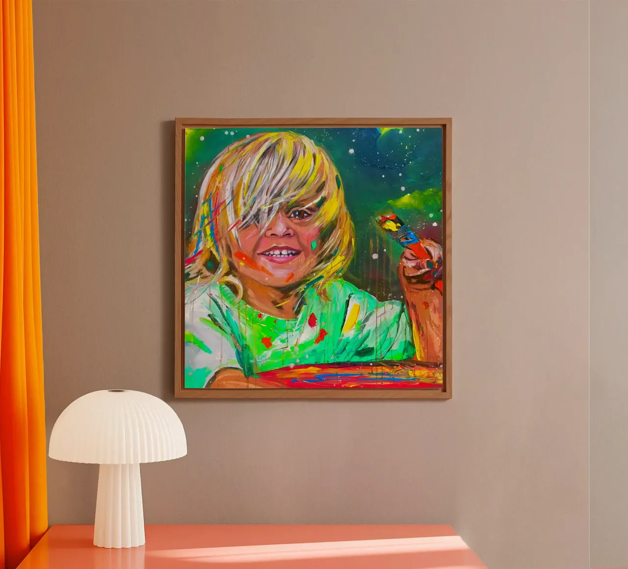 Be creative! alluminio dibond da Happy 😃 Art 🎨 by Christine Schnoell