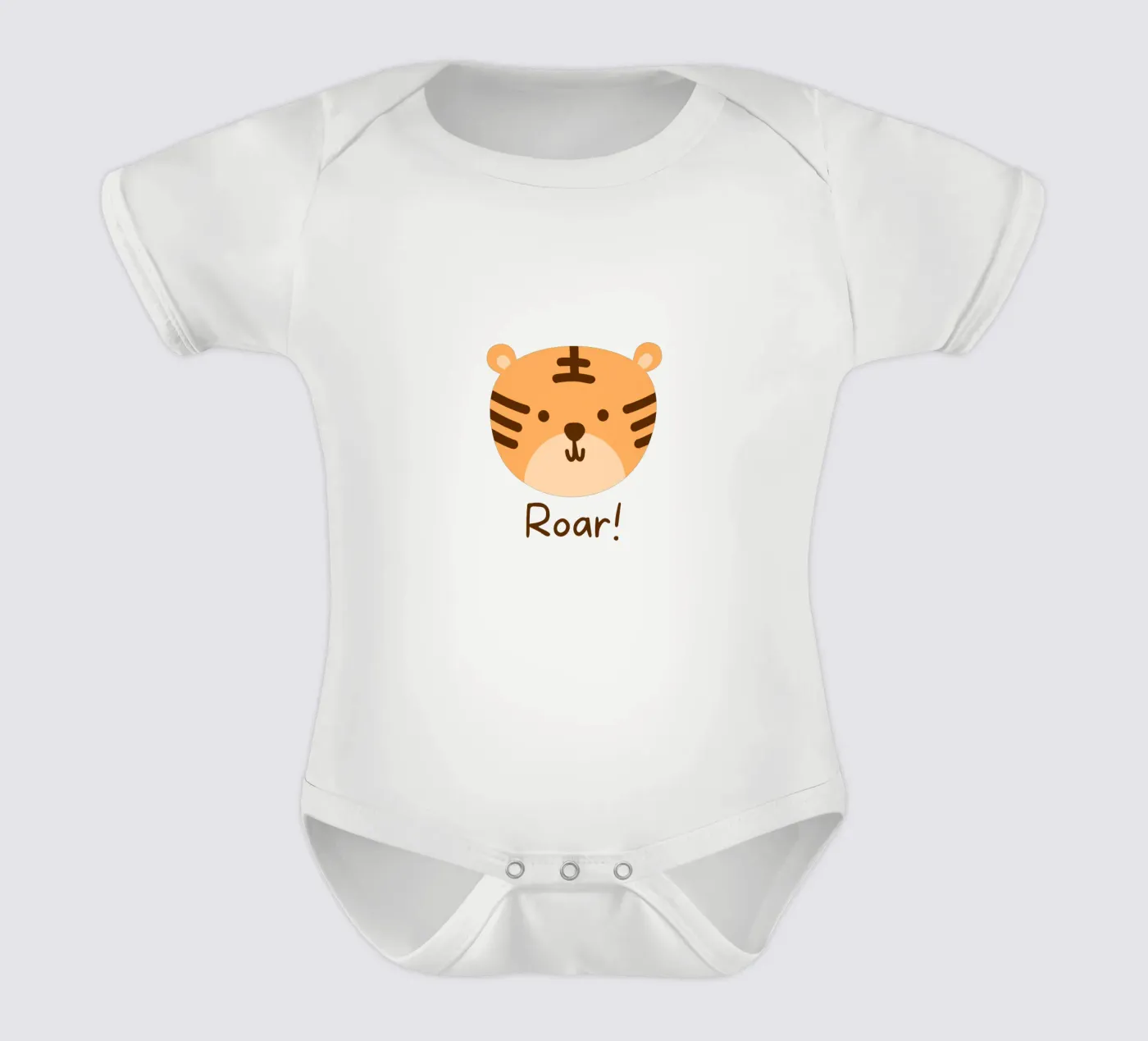 Roar Kurzarm Babybody von khoailang