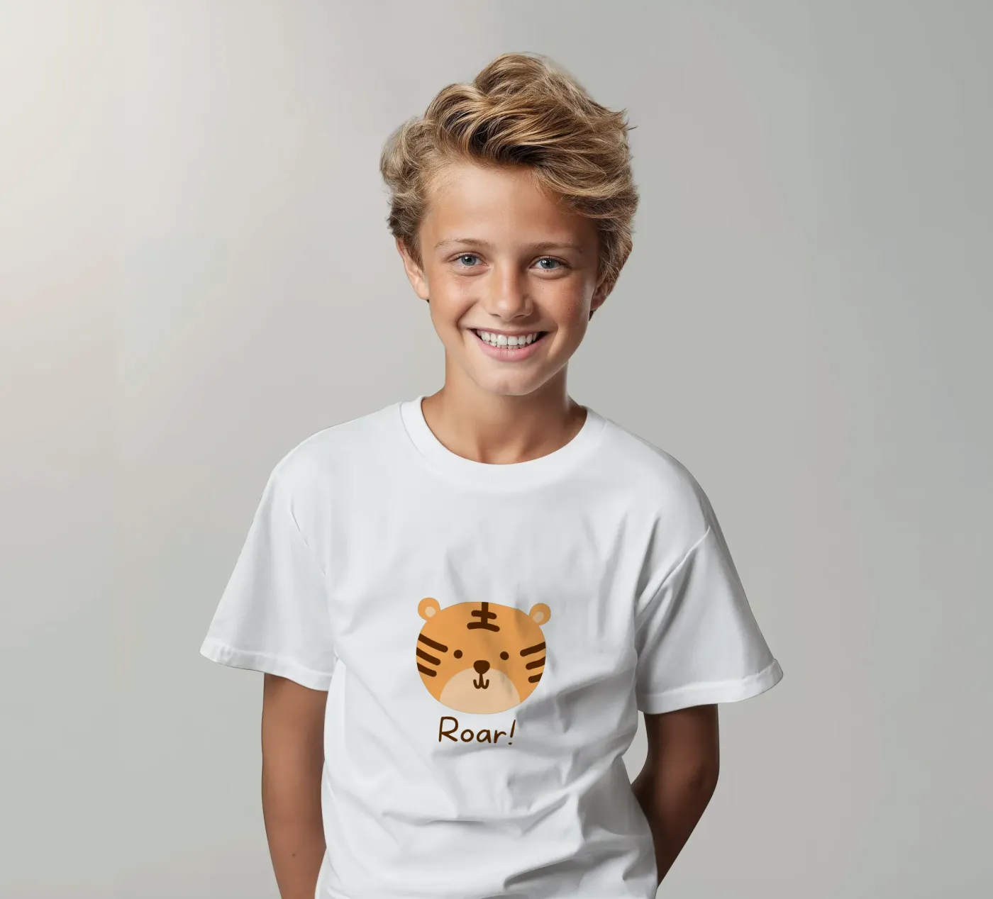 Ruggito t-shirt bambini da khoailang
