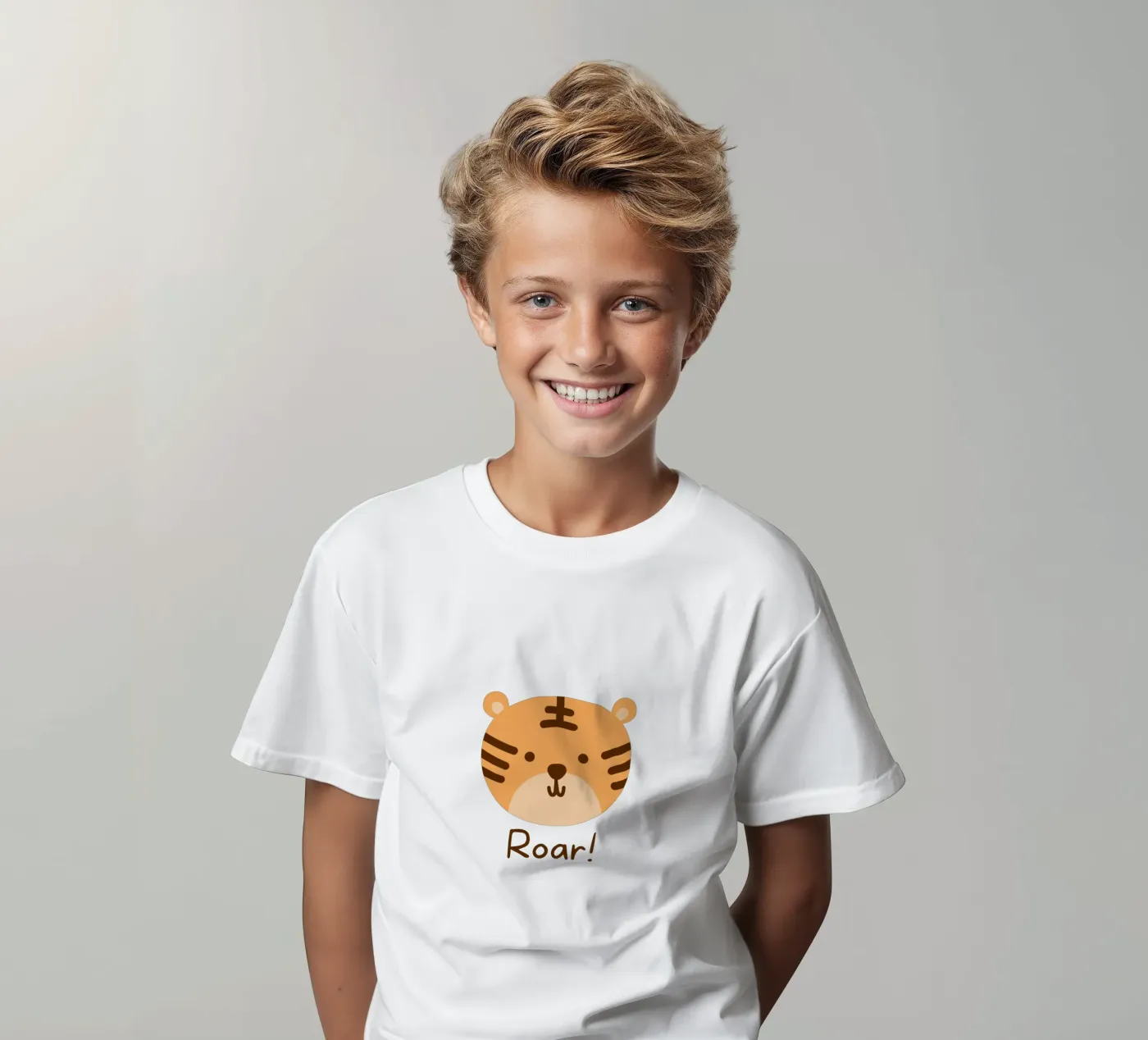 Ruggito t-shirt bambini da khoailang