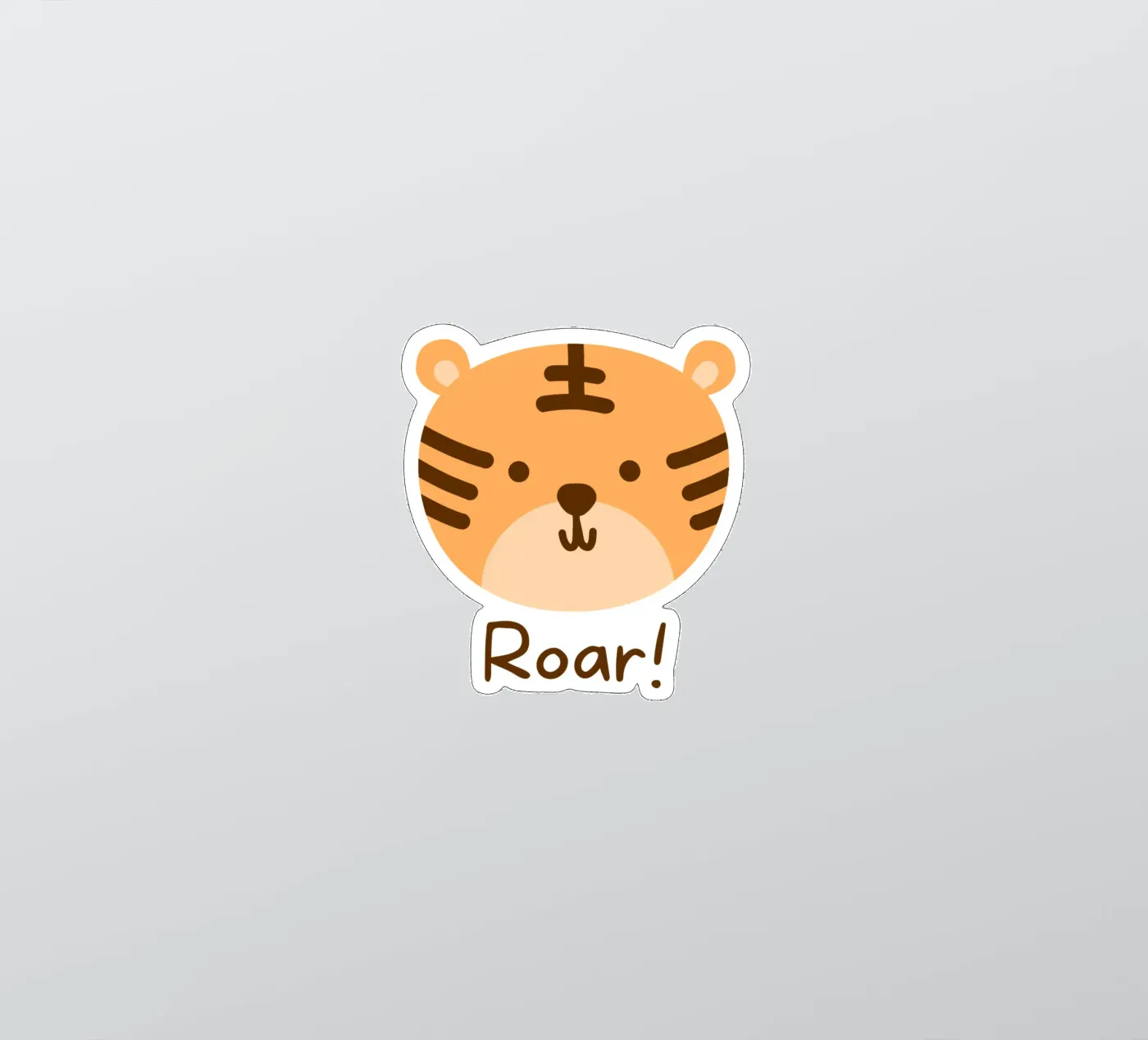 Brullen sticker van khoailang
