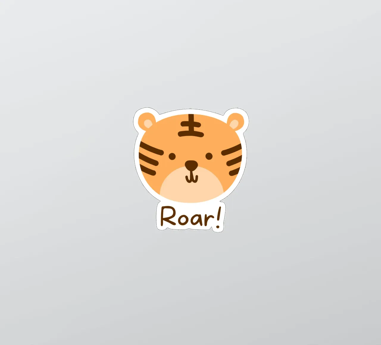 Roar sticker by khoailang