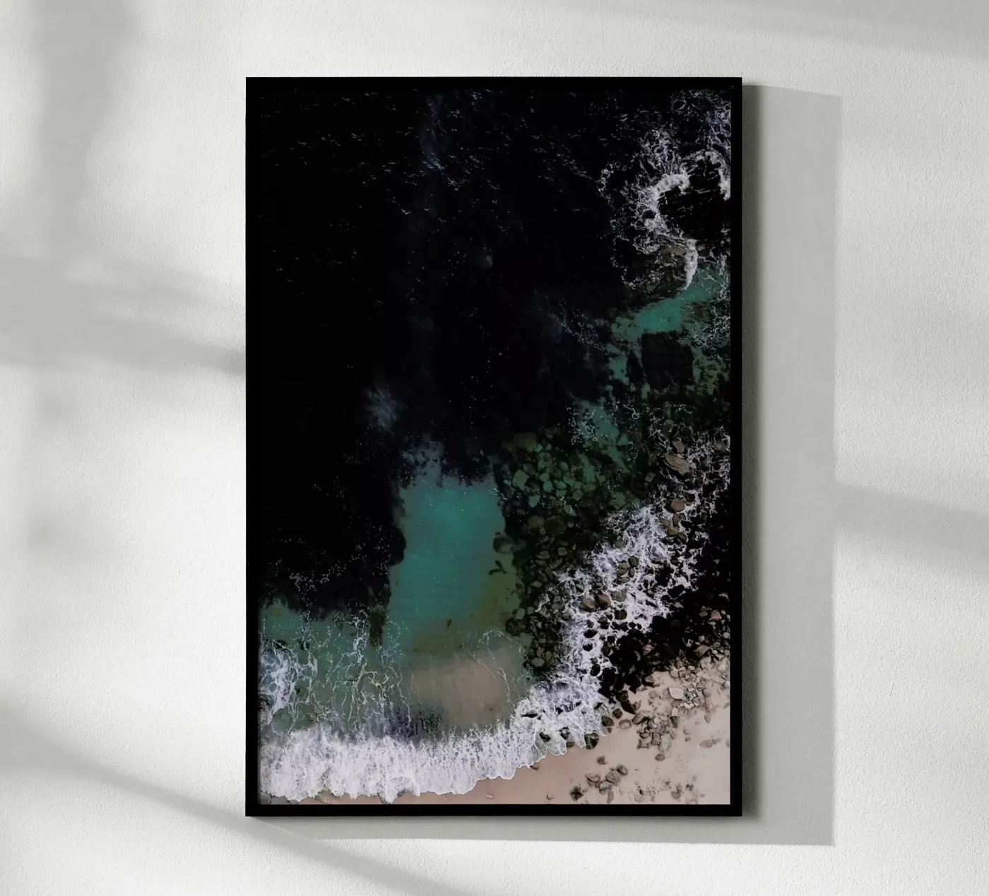 Ocean Blues poster da Ingrid Beddoes