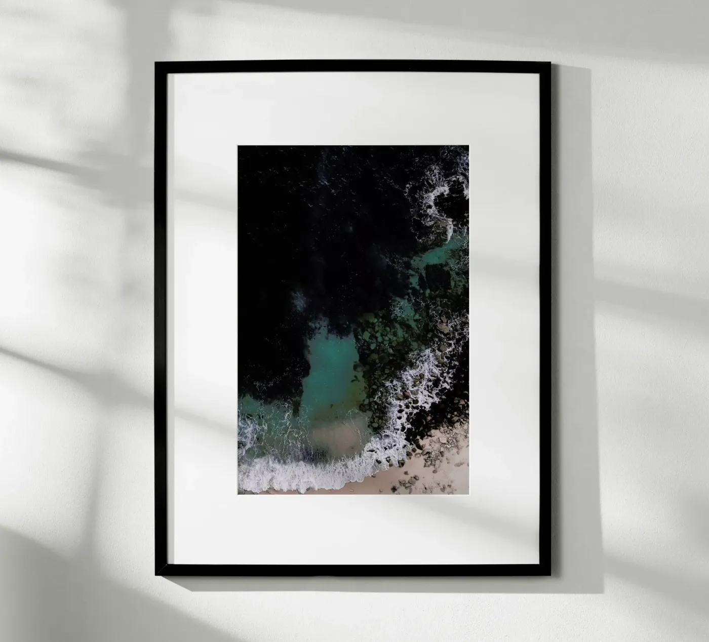Ocean Blues poster da Ingrid Beddoes