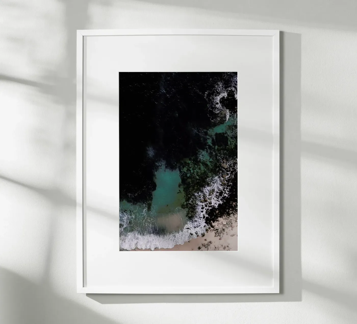 Ocean Blues poster da Ingrid Beddoes