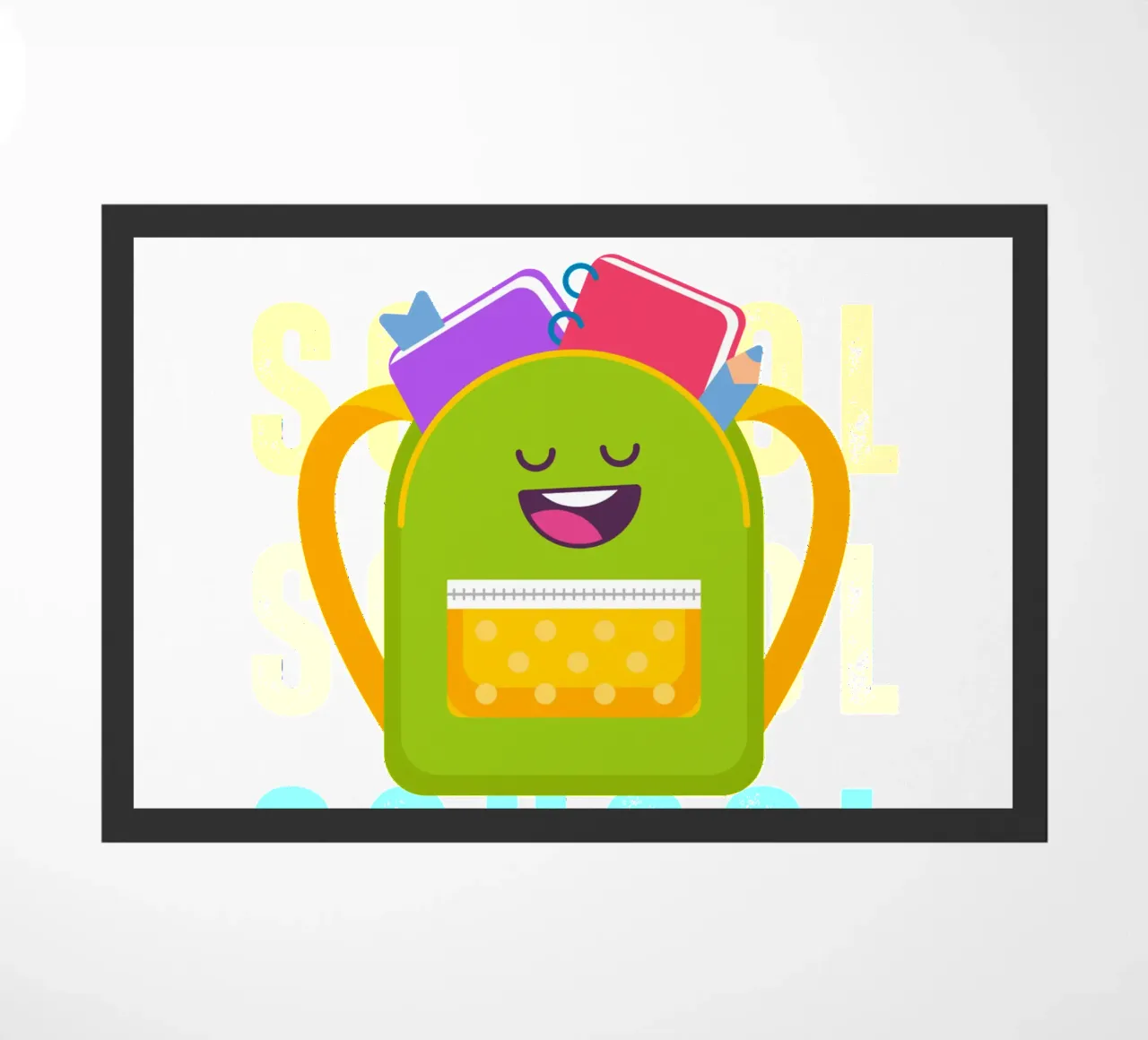 School deurmat van khoailang