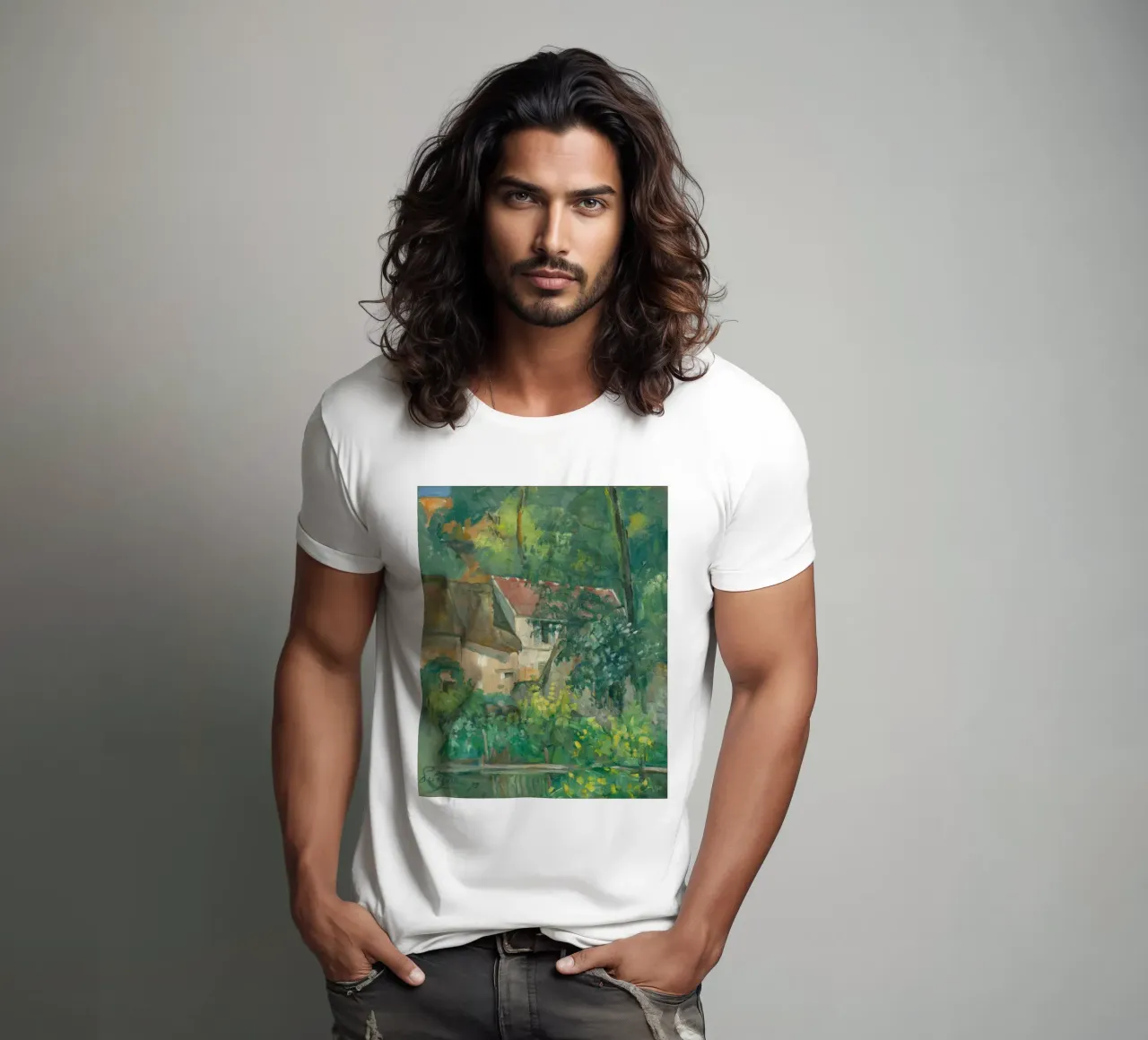 Paul Cézanne - Casa Père Lacroix t-shirt da William Store