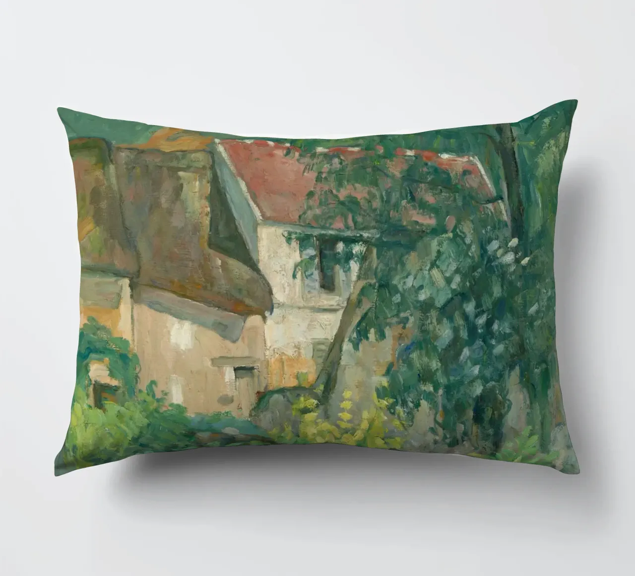 Paul Cézanne - Casa Père Lacroix cuscino da William Store