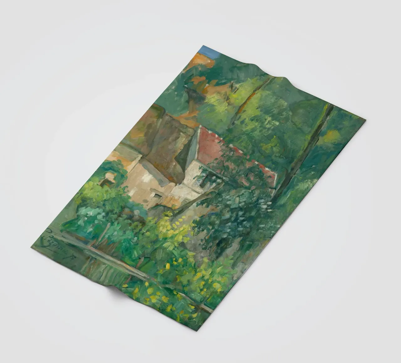 Paul Cézanne - Casa Père Lacroix coperta in pile da William Store