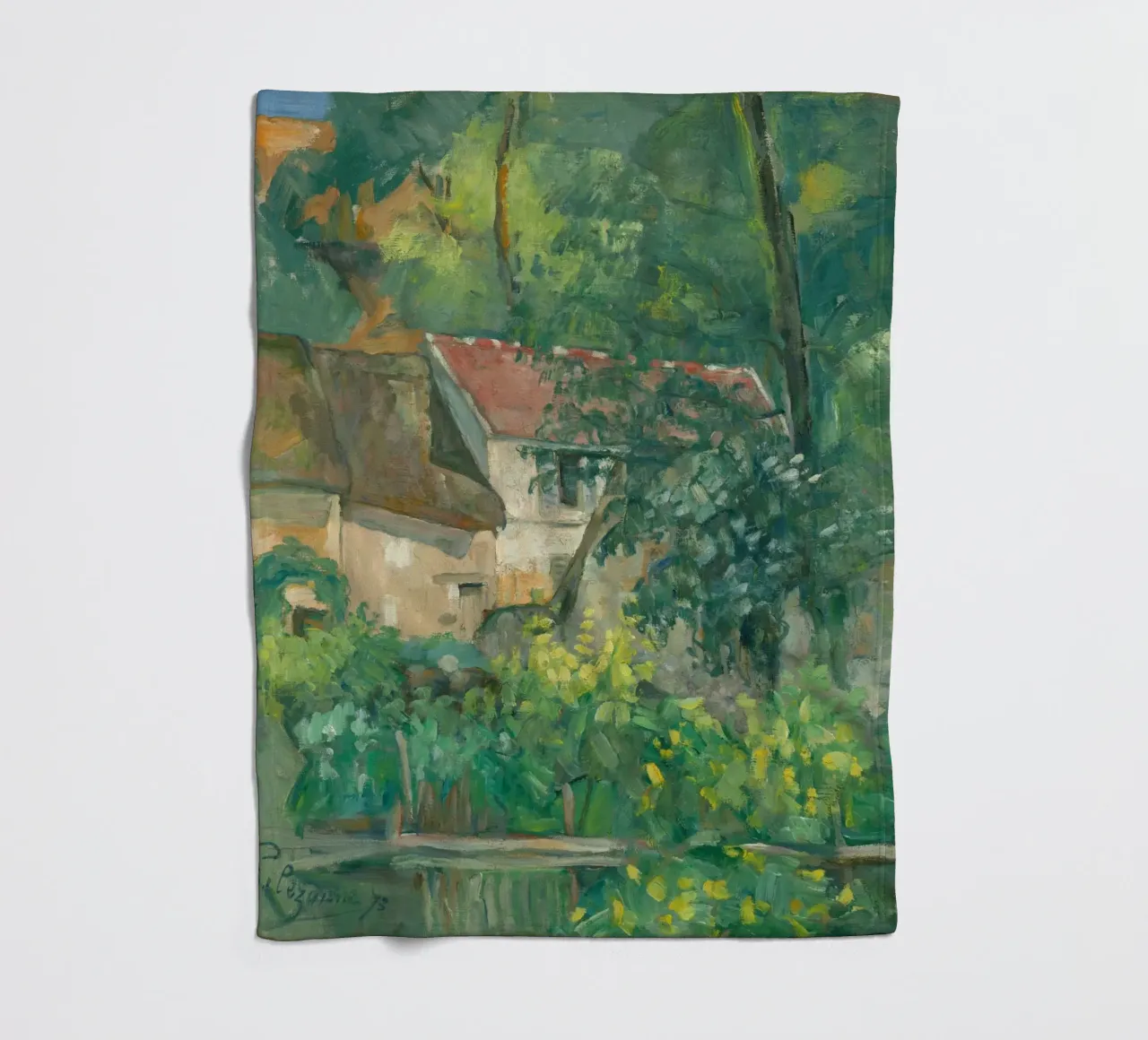 Paul Cézanne - Casa Père Lacroix coperta in pile da William Store