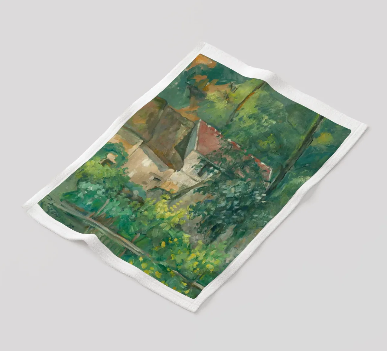 Paul Cézanne - Casa Père Lacroix coperta in pile da William Store