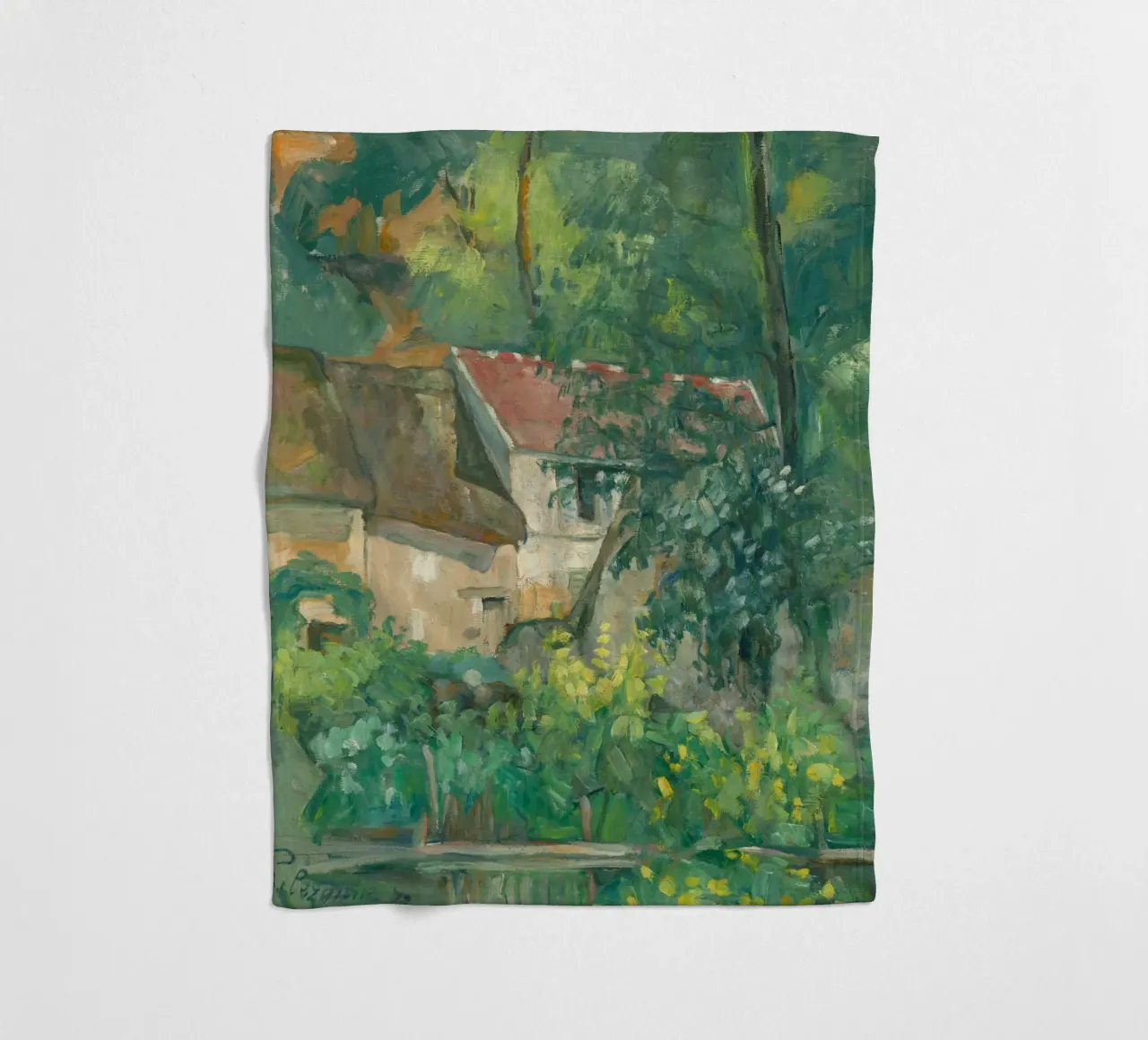 Paul Cézanne - Casa Père Lacroix coperta in pile da William Store
