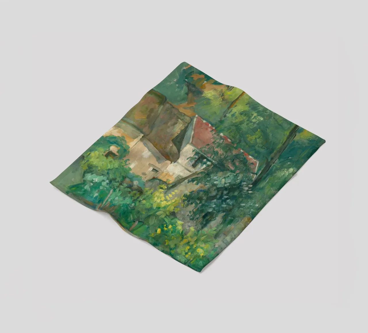 Paul Cézanne - Casa Père Lacroix coperta in pile da William Store