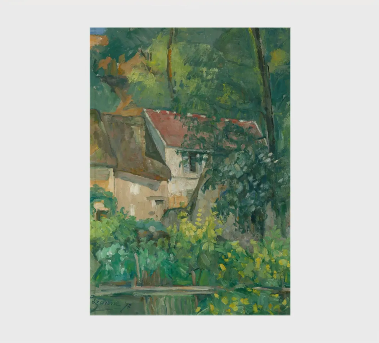 Paul Cézanne - House of Père Lacroix carnet de notes de William Store